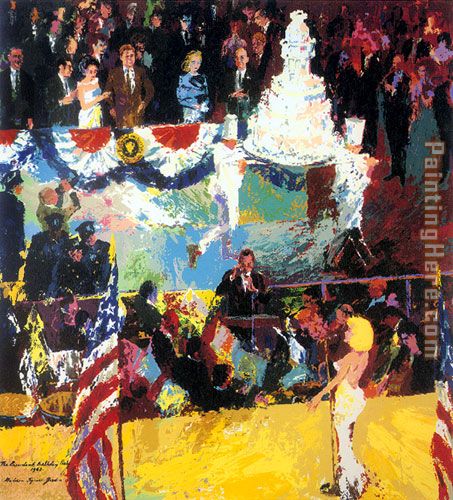 Leroy Neiman President's Birthday Party